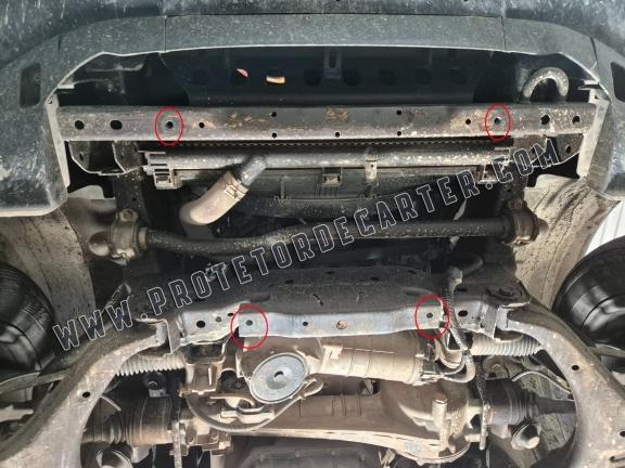 Protetor de aço para radiador Isuzu D-Max