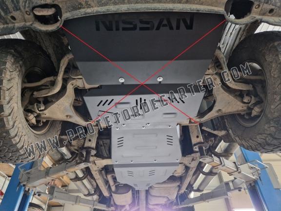 Protetor de aço para caixa de velocidades  Nissan Navara D40