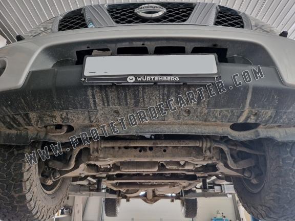 Protetor de aço para caixa de velocidades  Nissan Navara D40