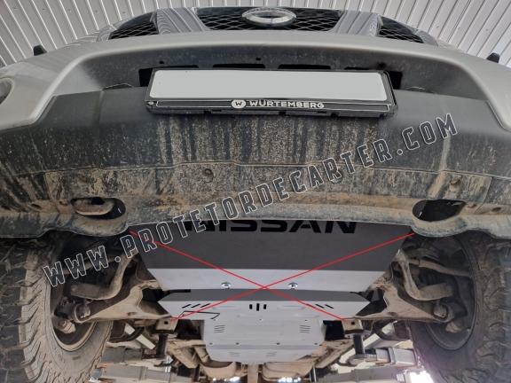 Protetor de aço para caixa de velocidades  Nissan Navara D40