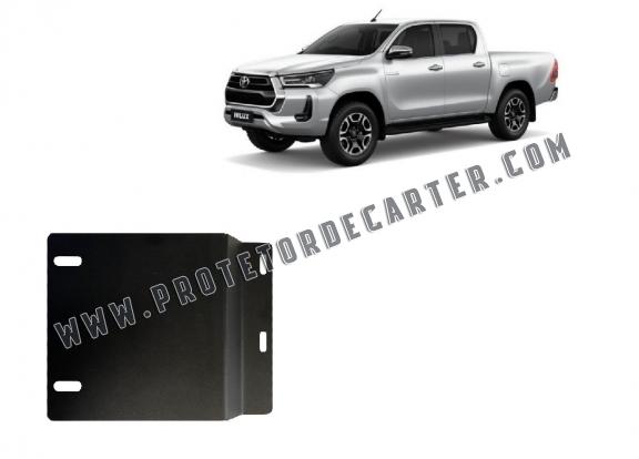 Protetor de aço para sensores DPF Toyota Hilux