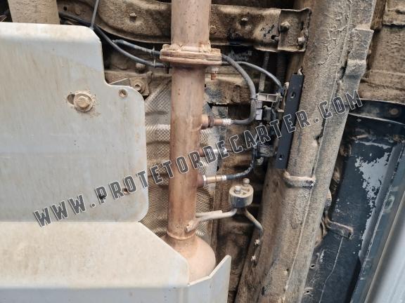 Protetor de aço para sensores DPF Toyota Hilux