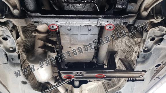 Protetor de Carter de aço Mercedes ML W164