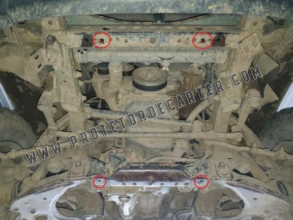 Protetor de Carter de aço Toyota Hilux