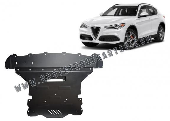 Protetor de Carter de aço Alfa Romeo Stelvio