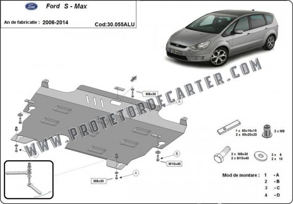 Protetor de Carter de alumínio Ford S-Max