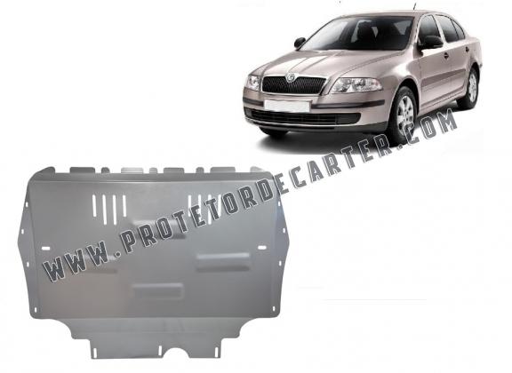 Protetor de Carter de alumínio Skoda Octavia 2