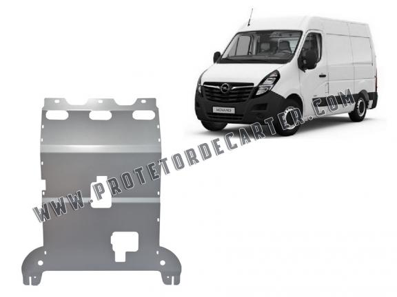 Protetor de Carter de alumínio Opel Movano C 