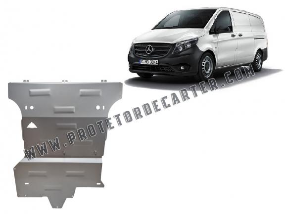Protetor de Carter de alumínio Mercedes V-Class W447