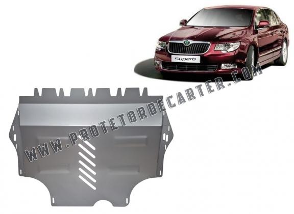 Protetor de Carter de alumínio Skoda Superb II