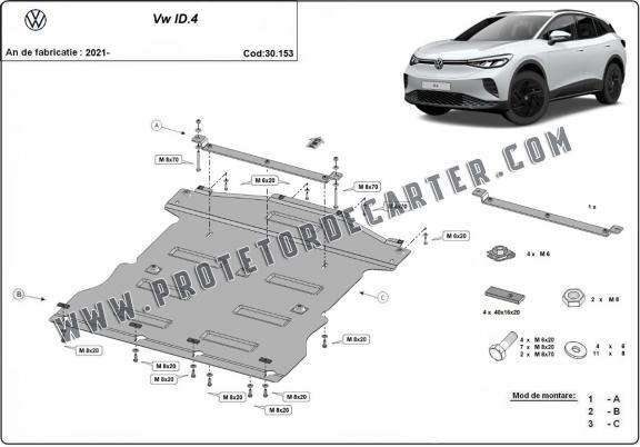 Protetor de Carter de aço Volkswagen ID 4