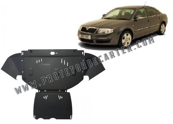 Protetor de Carter de aço Skoda Superb - promotional package