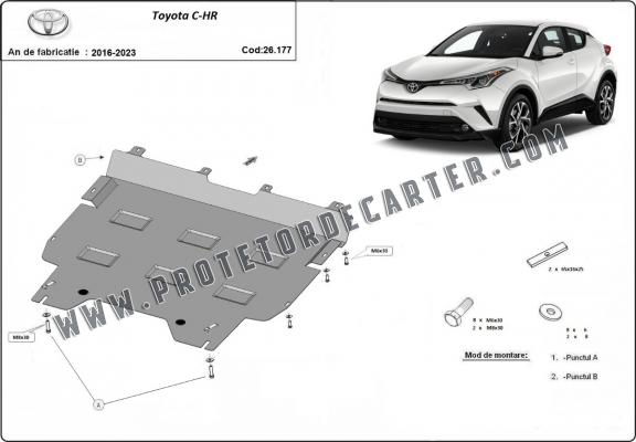 Protetor de Carter de aço Toyota C-HR