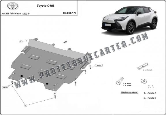 Protetor de Carter de aço Toyota C-HR
