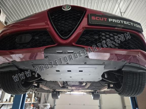 Protetor de Carter de aço Alfa Romeo Giulia