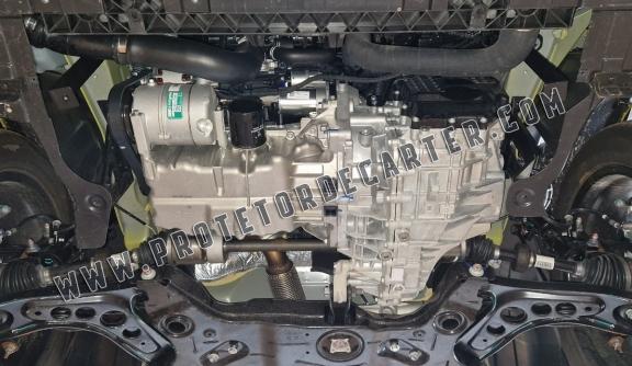 Protetor de Carter de alumínio BAIC Beijing X55