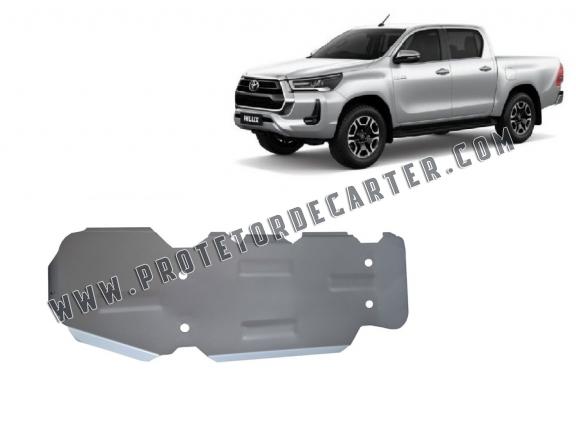 Protetor para o tanque de combustível de alumínio Toyota Hilux Invincible