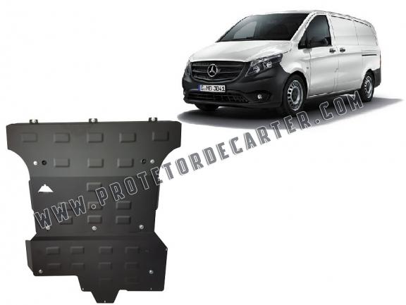Protetor de Carter de aço Mercedes Vito W447, 2.2 D, 4x4