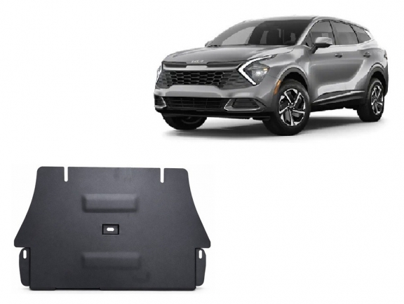 Protetor de conversor catalítico/cat lock Kia sportage