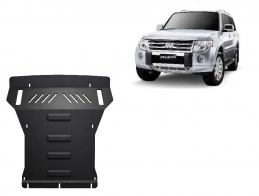 Protetor de Carter de aço Mitsubishi Pajero 4 (V80, V90)