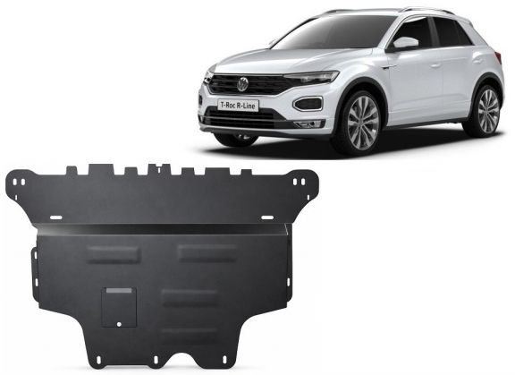 Protetor de Carter de aço Volkswagen T-Roc - automatic gearbox