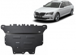 Protetor de Carter de aço Skoda Superb - automatic gearbox