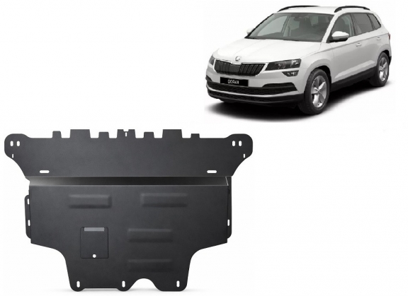 Protetor de Carter de aço Skoda Karoq - automatic gearbox