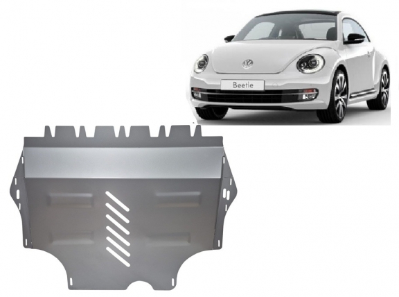 Protetor de Carter de alumínio Volkswagen New Beetle