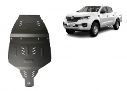  Protetor de caixa de velocidades de aço Renault Alaskan