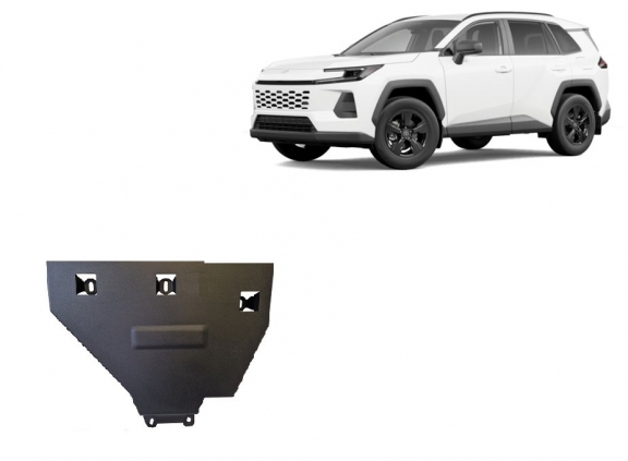  Protetor diferencial de aço  Toyota RAV 4 Hybrid
