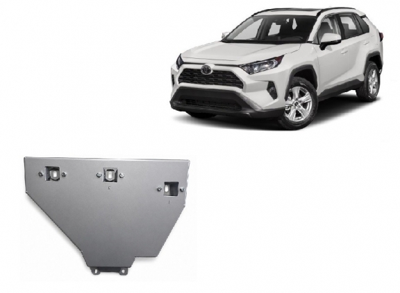 Protetor diferencial de alumínio Toyota Rav4