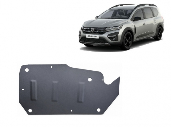 Protetor de aço para o tanque de combustível Dacia Jogger