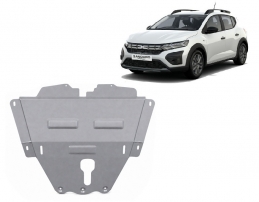 Protetor de Carter de alumínio Dacia Sandero Stepway