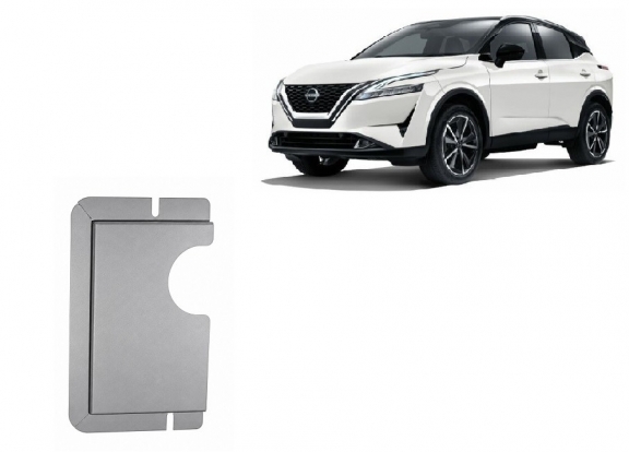 Protetor diferencial de alumínio Nissan Qashqai
