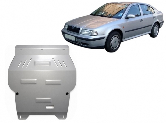 Protetor de Carter de alumínio Skoda Octavia