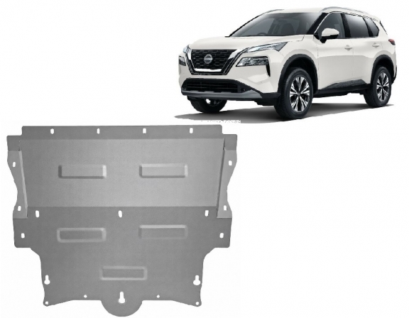 Protetor de Carter de Alumínio Nissan X-Trail T33