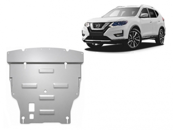 Protetor de Carter de Alumínio Nissan X-Trail T32