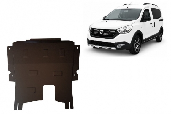 Protetor de Carter de aço Dacia Dokker Stepway