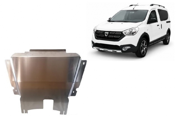 Protetor de Carter de alumínio DACIA Dokker Stepway