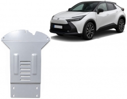 Protetor / bloqueio do catalisador de alumínio para Toyota C-HR