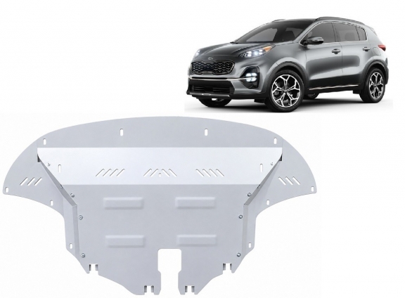 Protetor de Carter de alumínio Kia Sportage