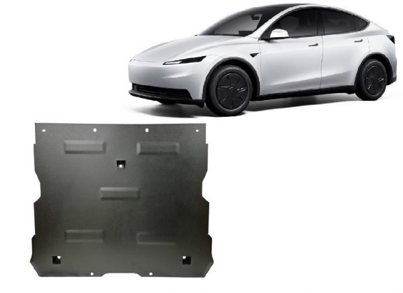 Blindagem frontal do motor elétrico para Tesla Model Y AWD