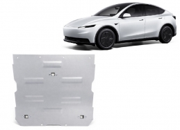 Proteção frontal do motor elétrico em alumínio para Tesla model Y