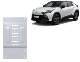 Protetor / bloqueio do catalisador de alumínio para Toyota C-HR