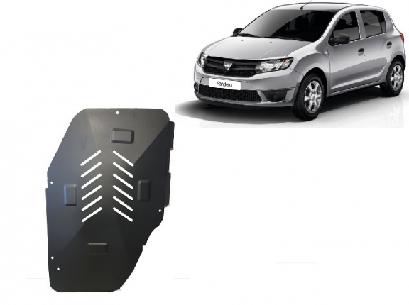 Protetor de aço para o tanque de combustível Dacia Sandero