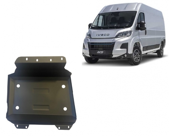 Protetor de aço para o tanque de combustível Iveco eSuperJolly