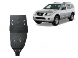 Protetor de aço para caixa de velocidades e diferencial Nissan Pathfinder
