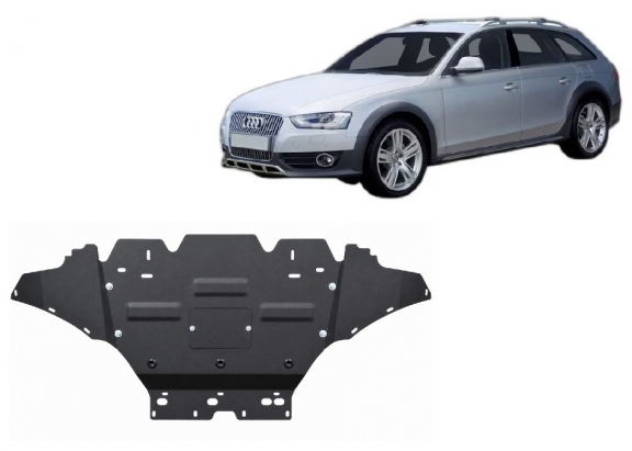 Protetor de Carter de aço Audi A4 B8 All Road, petrol