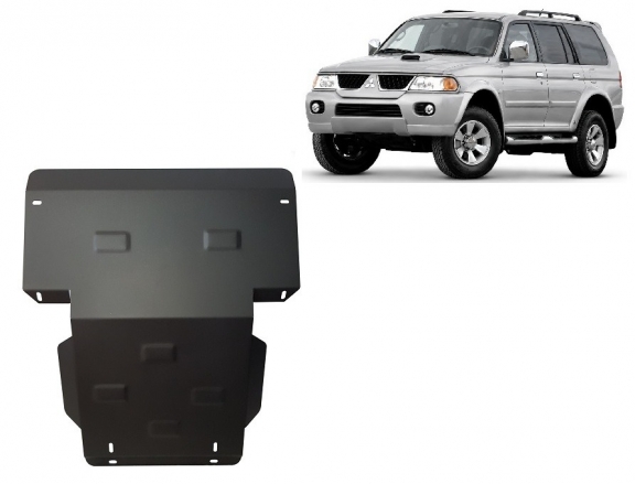 Protetor de Carter de aço Mitsubishi Pajero Sport 1