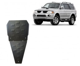 Protetor de aço para caixa de velocidades e diferencial Mitsubishi Pajero Sport 1